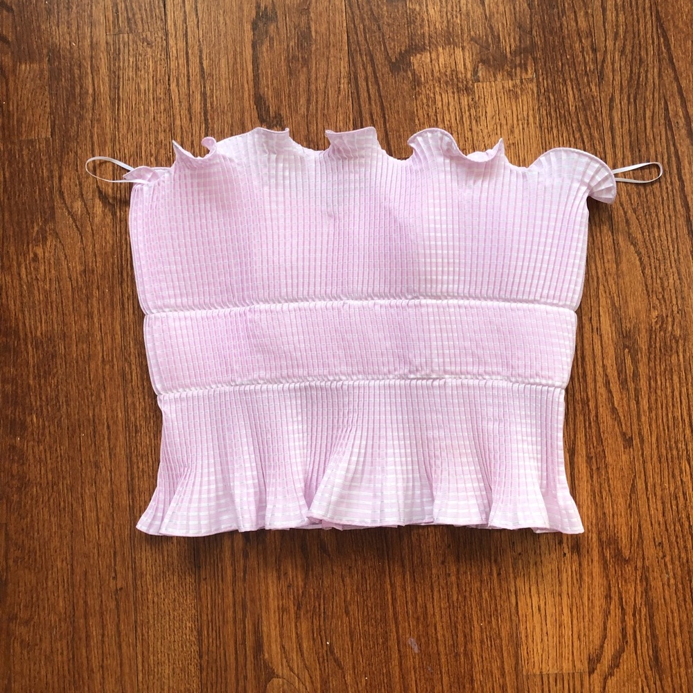 GORGEOUS Petersyn Strapless Pink Top**$236 - Picture 6 of 8